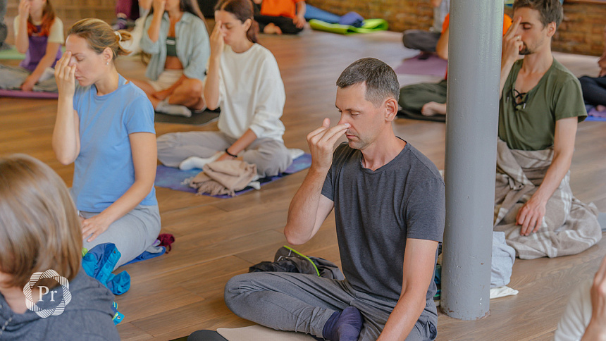 мудра и пранаяма фото