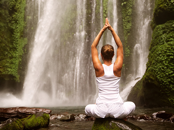 цветок в воде фото