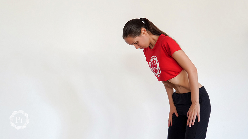 массаж живота фото