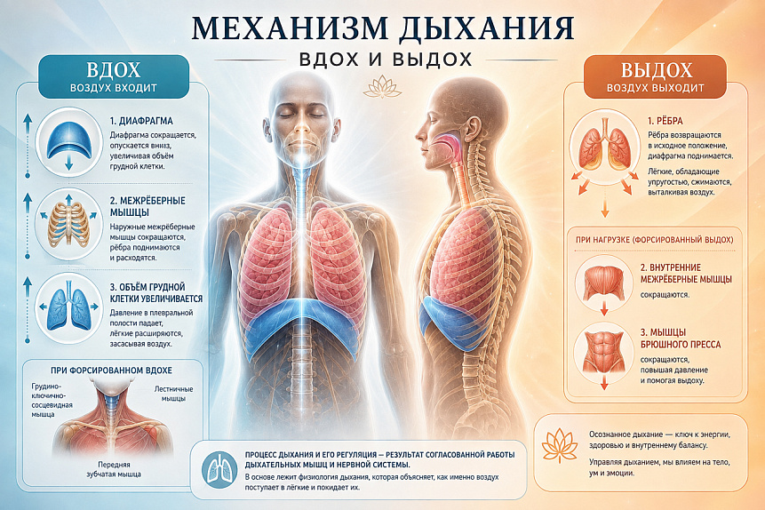 механизм дыхания