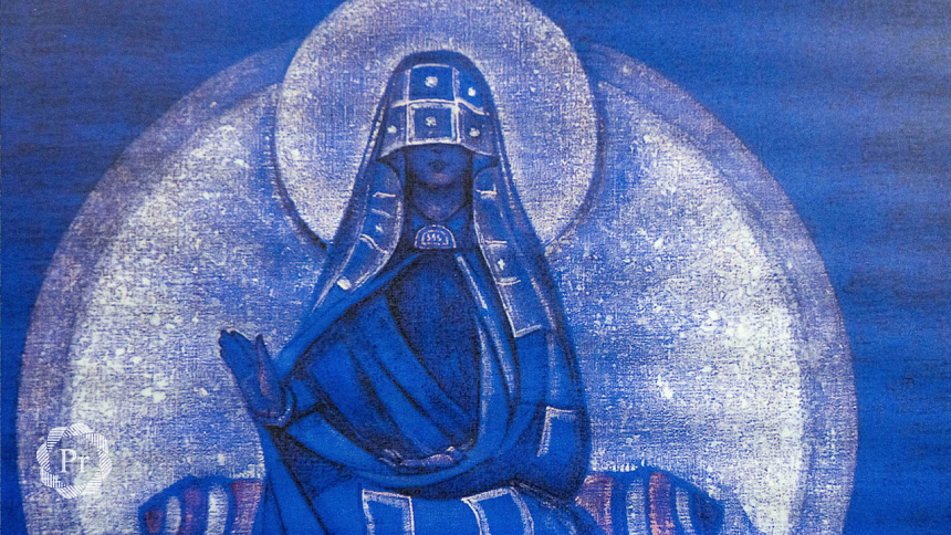 девушка в медитации фото