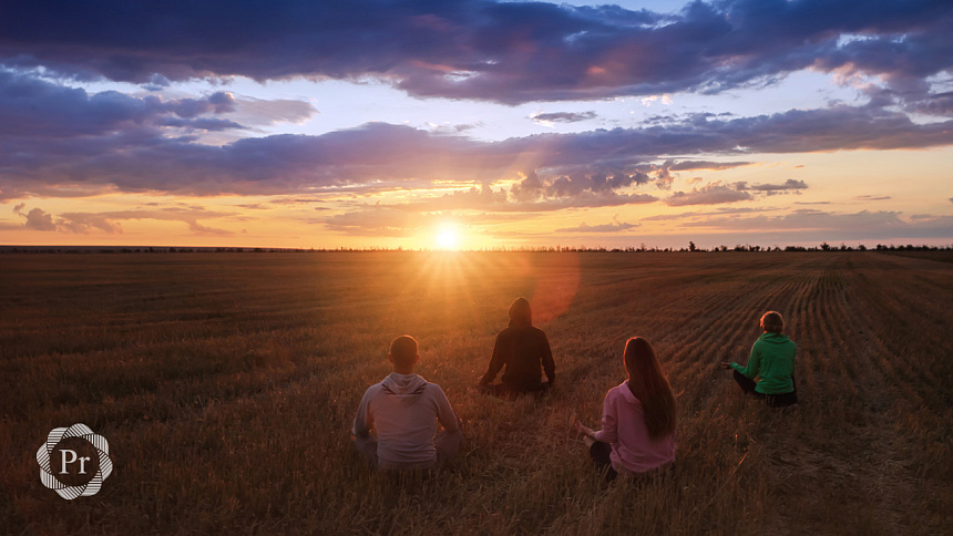 медитация на рассвете