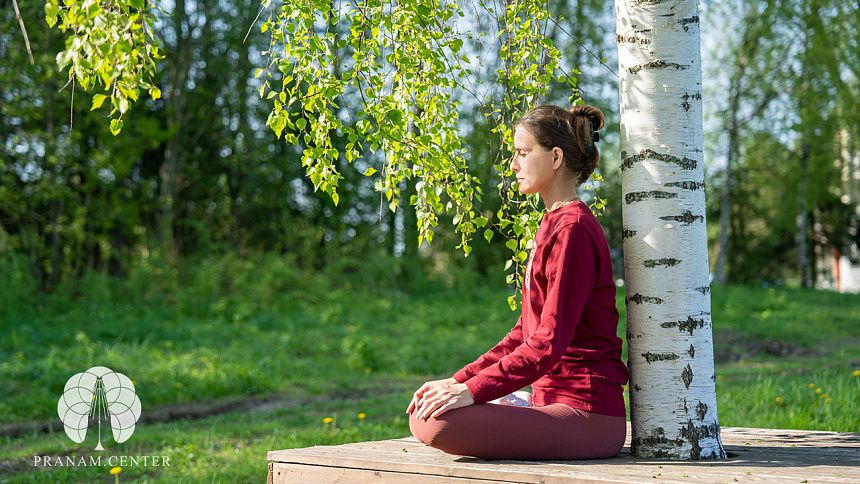 медитация в йоге фото