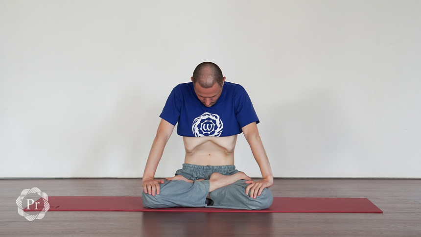 Уддияна-бандха сидя фото